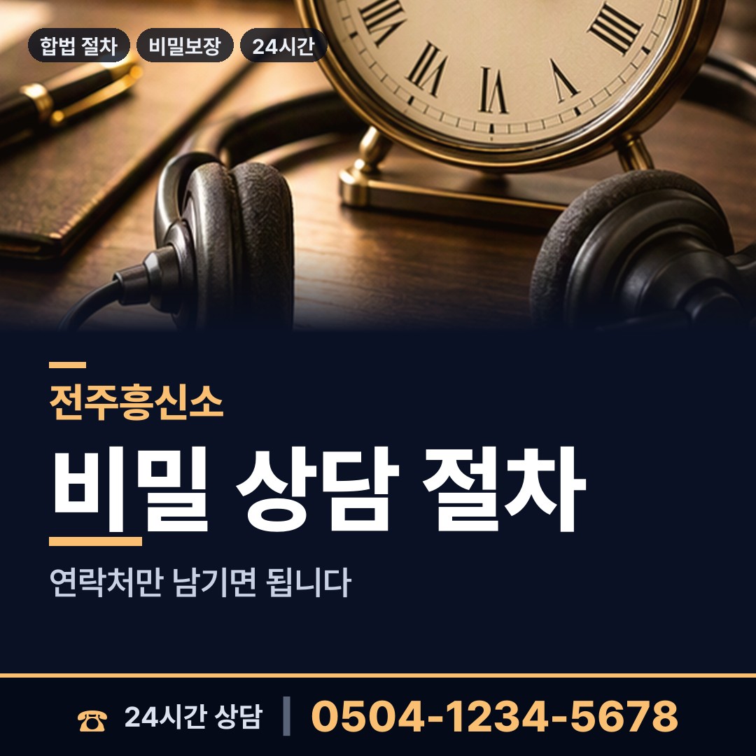 전주 덕진동 신용조사 상담 안내